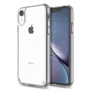 Custom moulded for the iPhone XR. This crystal clear Patchworks Lumina case provides a slim fitting stylish design and reinforced protection against damage, keeping your device looking great at all times.