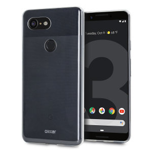 Custom moulded for the Google Pixel 3, this clear Olixar Ultra Thin case provides slim fitting and durable protection against damage.