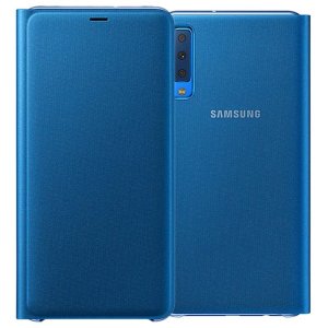 Bescherm de achterkant, zijkanten en het scherm van je Samsung Galaxy A7 2018 tegen schade terwijl je je meest vitale kaarten bij de hand hebt met de Officieel Wallet Cover Case van Samsung.