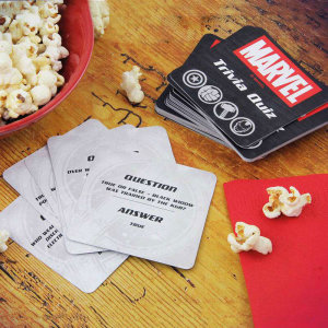 Look no further for the perfect activity to play for a night-in! Gather a few of your friends and prepare to have some competitive fun by testing your Marvel knowledge! This is a great bit of festive fun!
