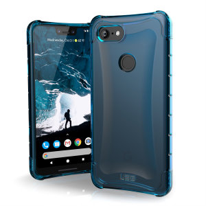 De Urban Armour Gear Plyo-hoes voor de Google Pixel 3 XL is voorzien van verstevigde Air-Soft-hoeken en een geoptimaliseerde honingraatstructuur voor superieure val- en schokbescherming.