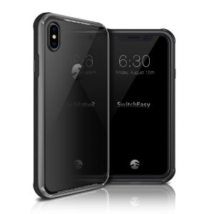 The iGlass 3-in-1 case by SwitchEasy combines a glass back with, TPU and aluminium to provide lightweight protection for your iPhone XS Max.