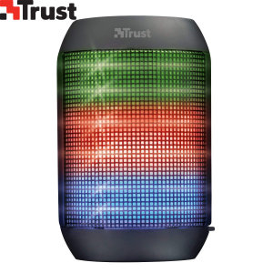 Need to set the party mood? Then the Trust Wireless Bluetooth Speaker Ziva lights is the one for you! Connect your smartphone, tablet or MP3 player to play your favourite music, and watch the lights dance around!