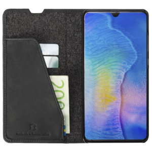 Krusell’s 2 Card Sunne Wallet cover in vintage black combines Nordic chic with Krusell’s values of sustainable manufacturing for the socially-aware Huawei Mate 20 owner who wants an elegant genuine leather accessory with extra storage for cash and cards.