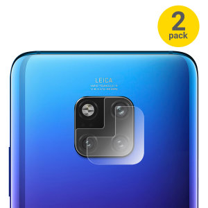 This 2 pack of ultra-thin tempered glass rear camera protectors for the Huawei Mate 20 Pro from Olixar offers toughness and superb clarity for your photography all in one package.