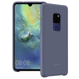 Officiële Huawei Mate 20 Silicone Case - Blauw