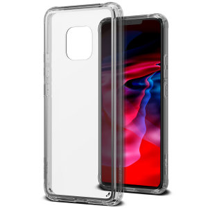 Protect your Huawei Mate 20 Pro with this precisely designed clear case from VRS Design. Made with a sturdy yet minimalist design, this see-through case offers protection for your phone while still revealing the beauty within.