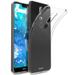 This transparent ultra-thin gel case by Olixar provides a slim fit while still providing protection for your Nokia 7.1. The gel material provides extra grip, while also featuring a raised bezel to help protect your phone's screen.