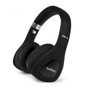 Experience music like never before, with the incredibly stylish black Veho ZB-6 premium Bluetooth on-ear headphones. Featuring stellar sound quality and a travel-friendly design, these comfortable earphones allow you to truly enjoy your favourite tunes.