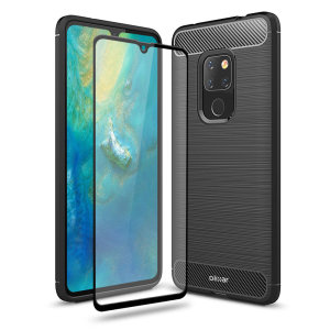 Olixar Sentinel Huawei Mate 20 Hülle und Schutzfolie aus Glas