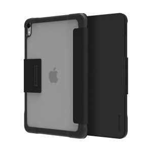 Diese robuste Folienhülle von Griffin bietet vielseitigen, dauerhaften Schutz für Ihr iPad Pro 11. Mit einer stoßdämpfenden Struktur und einer magnetischen Frontabdeckung ist diese Tasche das erste und letzte Wort in der Verteidigung für Ihr iPad Pro 11.