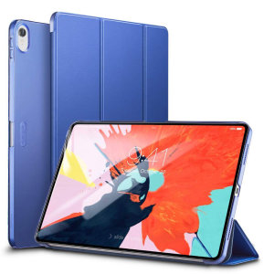 Schützen Sie Ihr iPad Pro 11 2018 mit dieser funktionalen marmorweißen Hülle von ESR mit integriertem Betrachtungsstand. Außerdem verfügt er über eine intelligente Schlaf/Aufwach-Funktionalität.