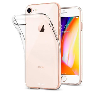 Funda iPhone 8 Olixar Ultra-Thin Gel - Transparente