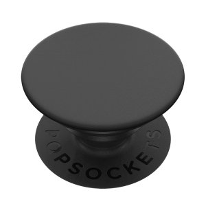 Who said pop is dead? Super-sleek, compact and convenient, this expanding stick-on accessory for all smartphones in classic black props up your device so you don't have to. Simply stick PopSockets to the back of your phone, then pull outwards.