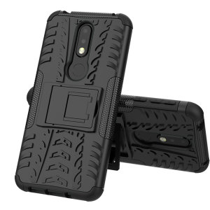 Protect your Nokia 7.1 from bumps and scrapes with this black ArmourDillo case. Comprised of an inner TPU case and an outer impact-resistant exoskeleton, the Armourdillo not only offers sturdy and robust protection, but also a sleek modern styling.