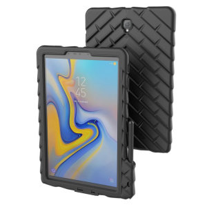 The DropTech Case in black from Gumdrop for the Samsung Galaxy Tab S4 features reinforced rubber bumpers, allowing you to keep your precious new Tab S4 safe and secure at all times.