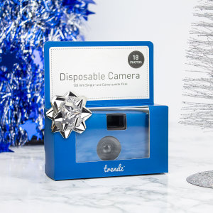 Disposable camera's are an excellent addition to any special day, typically left on party tables for guests to use - the Trendz Disposable Camera allows you to see your special event from angles you wouldn't otherwise experience.