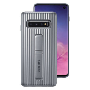 This Official Samsung Protective cover in Silver is the perfect accessory for your Galaxy S10 smartphone.
