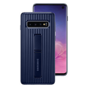 This Official Samsung Protective cover in Dark Blue is the perfect accessory for your Galaxy S10 smartphone.