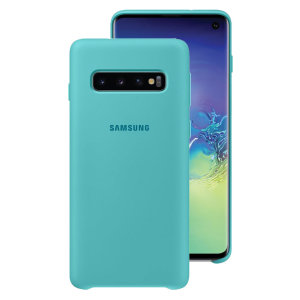 Protect your Samsung Galaxy S10 with this Official silicone case in Green. Simple yet stylish, this case is the perfect accessory for your S10.