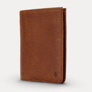 Nodus Card Wallet Hifold Coin - Chestnut Brown