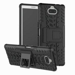 Olixar ArmourDillo Sony Xperia 10 Case - Zwart