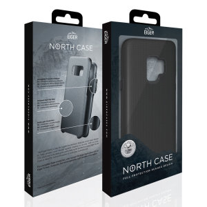 The Eiger North Dual Layer Protective Case in black is a hybrid ergonomic protective case for the Huawei P30 Pro, providing fantastic protection without adding excessive bulk.