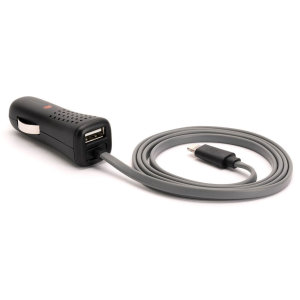 The PowerJolt Dual Lighting offers fast charging for your iPhone and one other USB compatible device at the same time. The PowerJolt provides 12 watts of charging power from both ports and an output of 2.4A with built-in circuit protection.