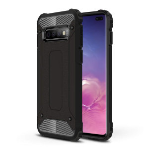 Olixar Delta Armour Protective Samsung Galaxy S10 Plus Case - Black