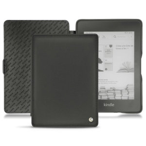 This stylish black genuine leather case from Noreve will protect your Kindle Paperwhite 4 (2018) from all kinds of knocks. The featured hand strap also makes it very easy to use.