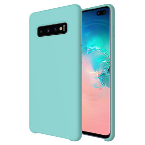 Custom moulded for the Samsung Galaxy S10 Plus, this pastel green soft silicone case from Olixar provides excellent protection against damage as well as a slimline fit for added convenience.