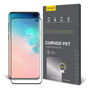 Fingerprint ID Enabled Case Friendly Glass Protector for Samsung Galaxy S10 Plus 3D Full Edge Covered 2-Pack HD Galaxy S10 Plus Screen Protector LETANG Tempered Glass Film 9H Hardness 