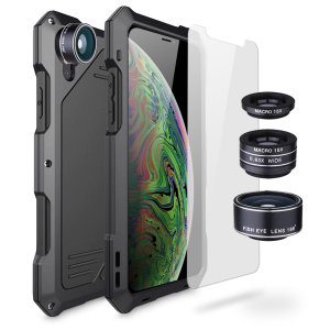Coque iPhone XS Max Olixar Titan Clip Armour – Robuste – Gunmetal