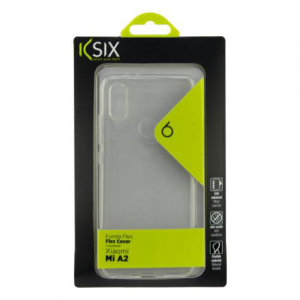 This official Transparent KSIX TPU cover is made to protect your Xiaomi MI A2, the anti-slip texture improves the grip on your smartphone giving you that extra protection.