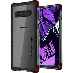 The Covert 3 protective bumper case in black from Ghostek provides your Samsung Galaxy S10 with fantastic protection, whilst highlighting its superb design. Reinforced corners and provide extra drop protection for such a slim case.