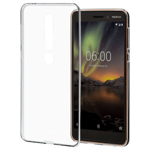 This sleek transparent gel case allows the stunning design of your Nokia 6.1 to shine through while still enjoying considerable protection. A firm non-slip grip and access to all functions make this case a clear choice.