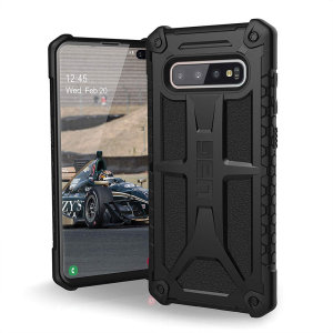 The Urban Armour Gear Monarch in Black for the Samsung Galaxy S10 Plus is quite possibly the king of protective cases. With 5 layers of premium protection and the finest materials, your Galaxy S10 Plus is safe, secure and in some style too.