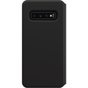 A sophisticated lightweight black Strada Wallet Cover Case from Otterbox offers perfect protection for your Galaxy S10, as well as featuring slots for your cards, cash and documents ensuring you are fully equipped for your daily activities. Be Ready.