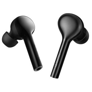 Go fully wireless and leave the annoying cables behind with the Official carbon black Huawei FreeBuds Lite earphones. Providing superior sound quality and Auto Wearing Detection, the FreeBuds come complete with a charging and carry case.