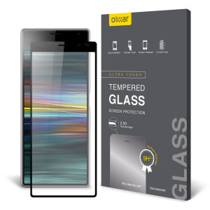 Protection d'écran Sony Xperia 10 Plus Olixar verre trempé Full Cover