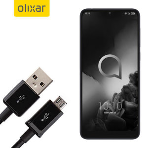 This 1 meter data / charging cable from Olixar allows you to connect your Alcatel 3L to a PC via Micro USB. It supports charging currents over 2 amps, so your Alcatel 3L can be up and running from flat in no time.