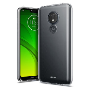 Stampato su misura per la Motorola Moto G7 Power, questa custodia FlexiShield trasparente di Olixar offre un montaggio sottile e una protezione durevole contro i danni.