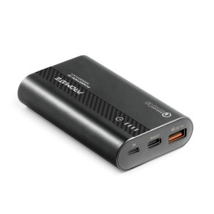 Always have your power bank with you and never run out of charge with the PowerTank-10 by Promate. This incredibly quick Power Delivery complaint power bank allows fast charging for all of your devices.