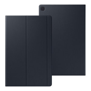 Protégez et préserver votre Samsung Galaxy Tab S5e à l'abri des dommages à l'aide de la housse officielle Book Cover en coloris noir, dotée d'un astucieux support de visionnage réglable.