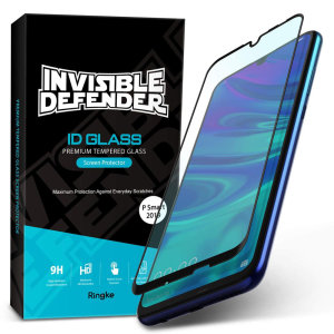 Optically enhanced high definition glass screen protectors from Rearth Ringke for the Huawei P Smart 2019. Features true touch properties and extended coverage.