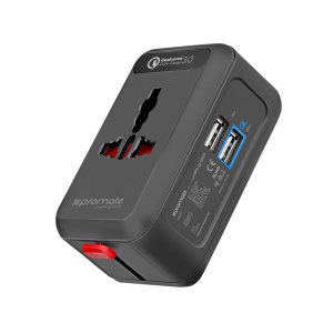 The sophisticated multi-regional travel adapter compatible with most international sockets. Perfect for frequent use when you are traveling or on the go. Stay charged and connected in anywhere in the world.