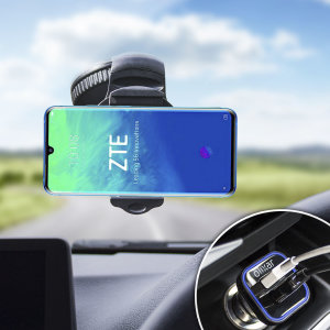 Olixar DriveTime ZTE Axon 10 Pro 5G Car Holder & Charger Pack