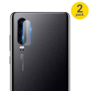 This 2 pack (2 double and 2 single) of ultra-thin tempered glass rear camera protectors for the Huawei P30 from Olixar offers toughness and superb clarity for your photography all in one package.