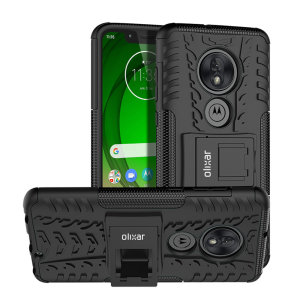 Protect your Motorola Moto G7 Play US Version from bumps and scrapes with this black ArmourDillo case. Comprised of an inner TPU case and an outer impact-resistant exoskeleton, the Armourdillo offers sturdy & robust protection, and a sleek modern styling