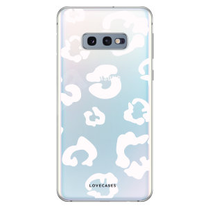 Take your Samsung S10e to the wild side with this leopard print phone case from LoveCases. Cute but protective, the ultra-thin case provides slim fitting and durable protection against life's little accidents. 